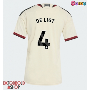 Manchester United Matthijs de Ligt #4 Tredje trøje Dame 2026-27 Kort ærmer
